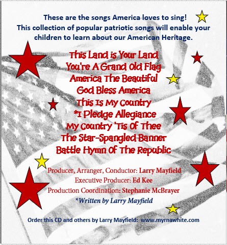 America's Favorite Patriotic Songs for Kids, Larry Mayfield cover 2.jpg